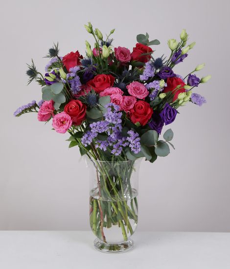 Cerise & Purple Bouquet