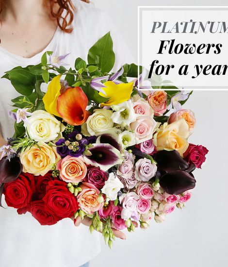 Flowers For A Year | Platinum Collection