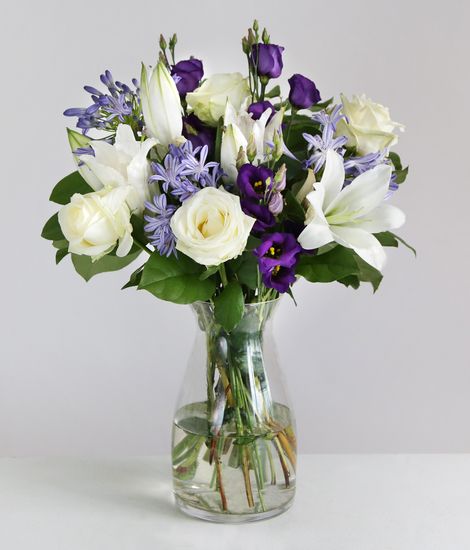 Avalanche Roses & Lisianthus
