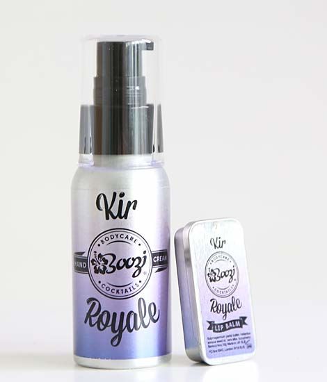 Boozi Bodycare Kir Royal Lip Balm & Hand Cream