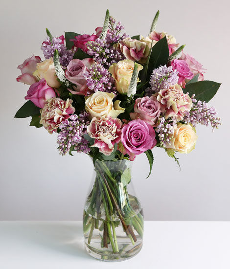 Luxury Rose & Lilac Bouquet